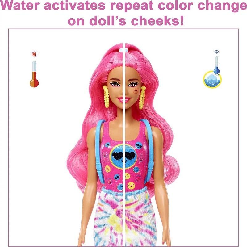 Barbie Color Reveal Doll With 7 Surprises Neon Tie-Dye Series - Assorted