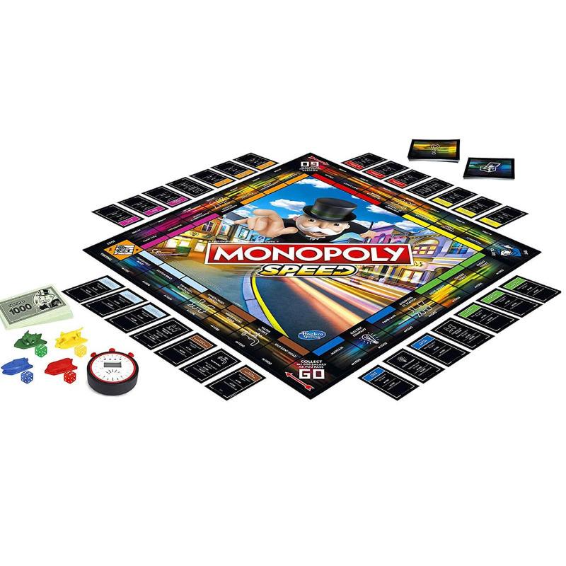 Buy 1 Get 1 Free Monopoly Super Mario Celebration Edition Game + Monopoly Speed Game
