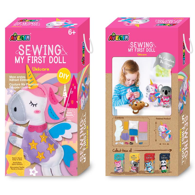 Sewing My First Doll - Unicorn