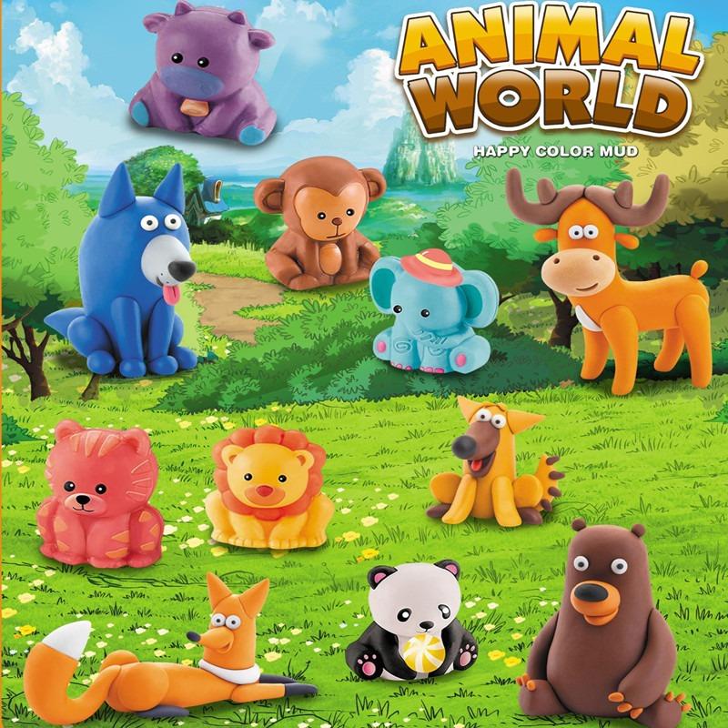 ماجيك دو - مجموعة تشكيل عالم الحيوان بالصلصال