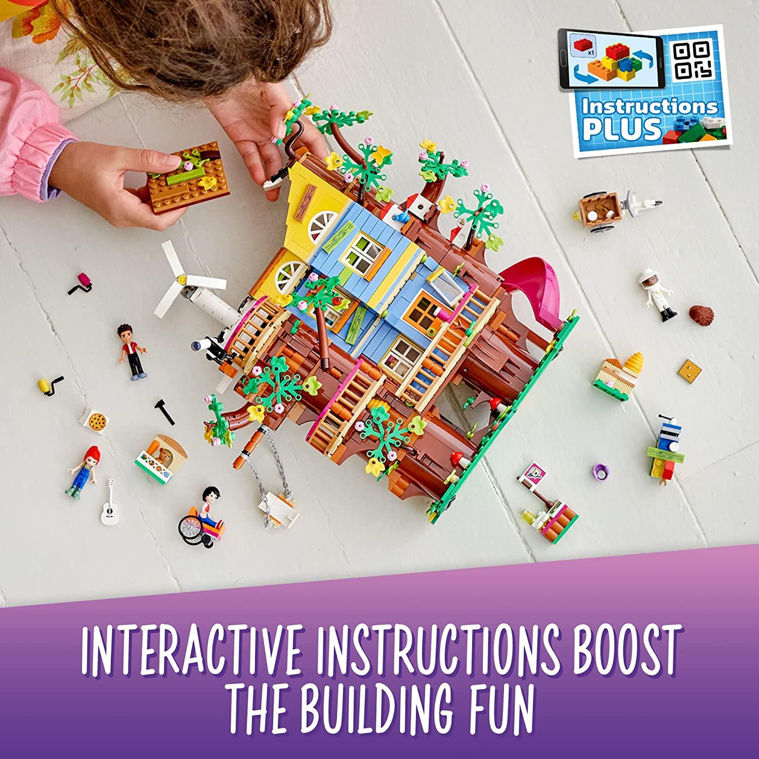 ليجو فريندز - مجموعة بناء بيت شجرة فريندشب