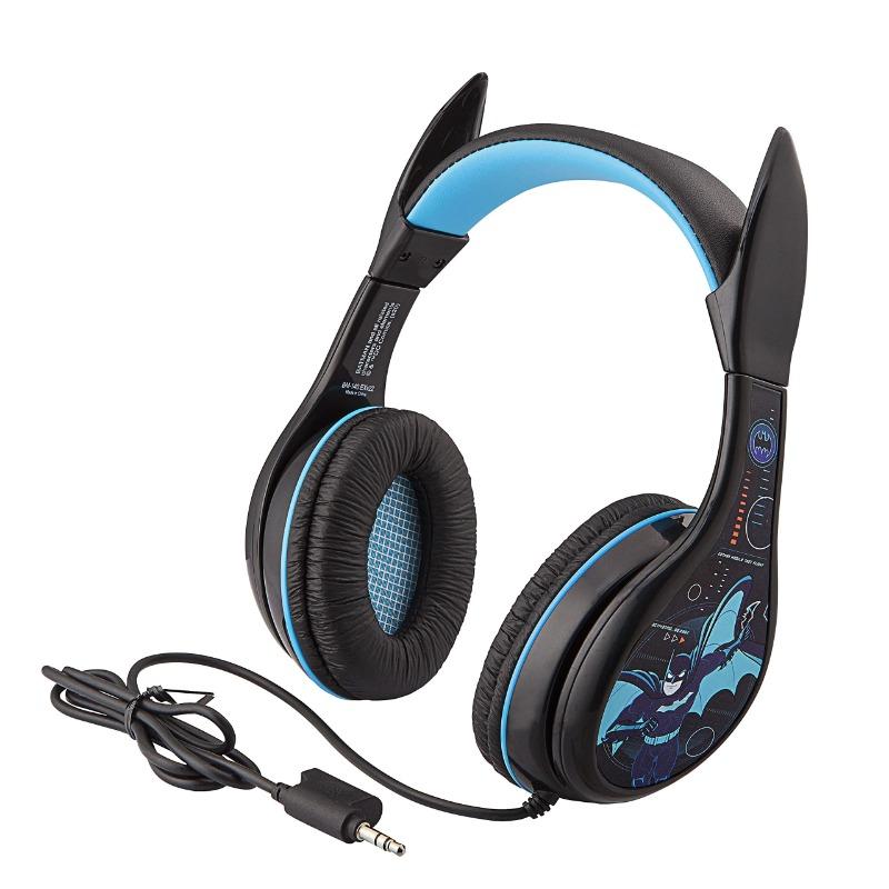 KidDesigns Youth Headphones With Share Port - Batman