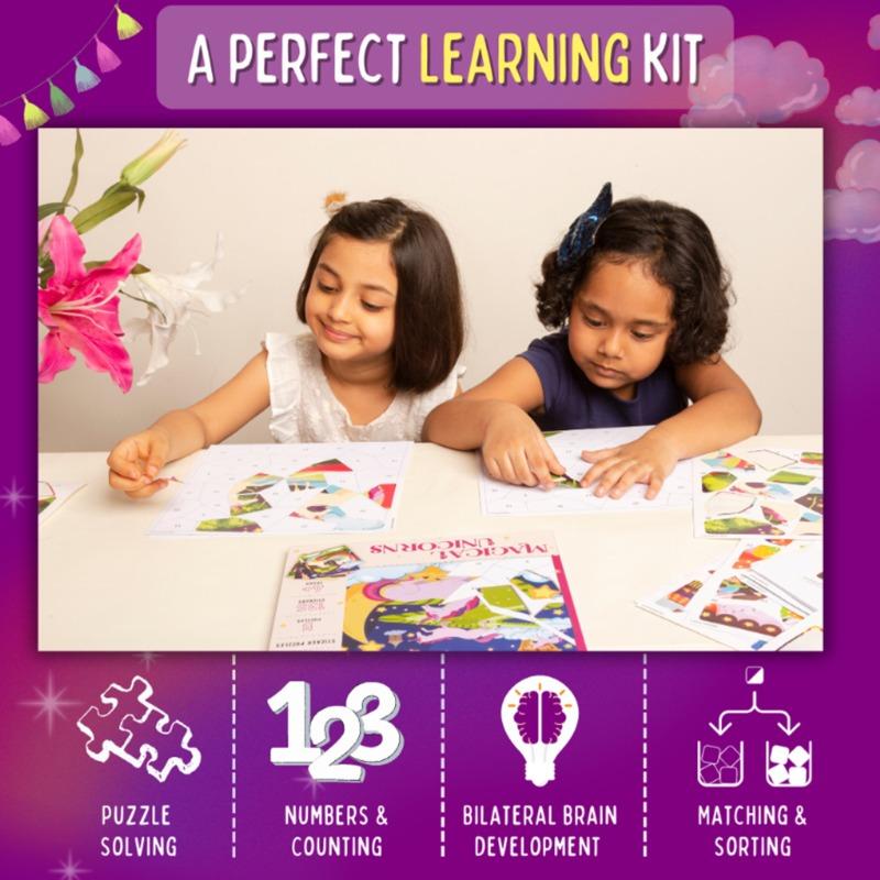 Pep Play Magical Unicorn Educational Stickers