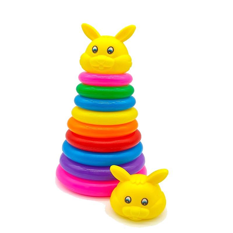 Colorful Stacking Rings