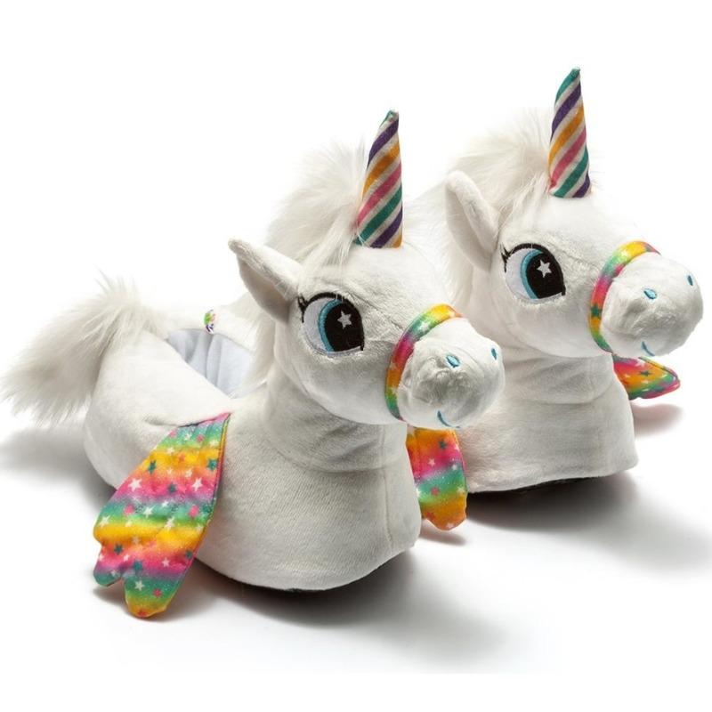 تويجي - سليبر بتصميم اليونيكورن مقاس 32-33