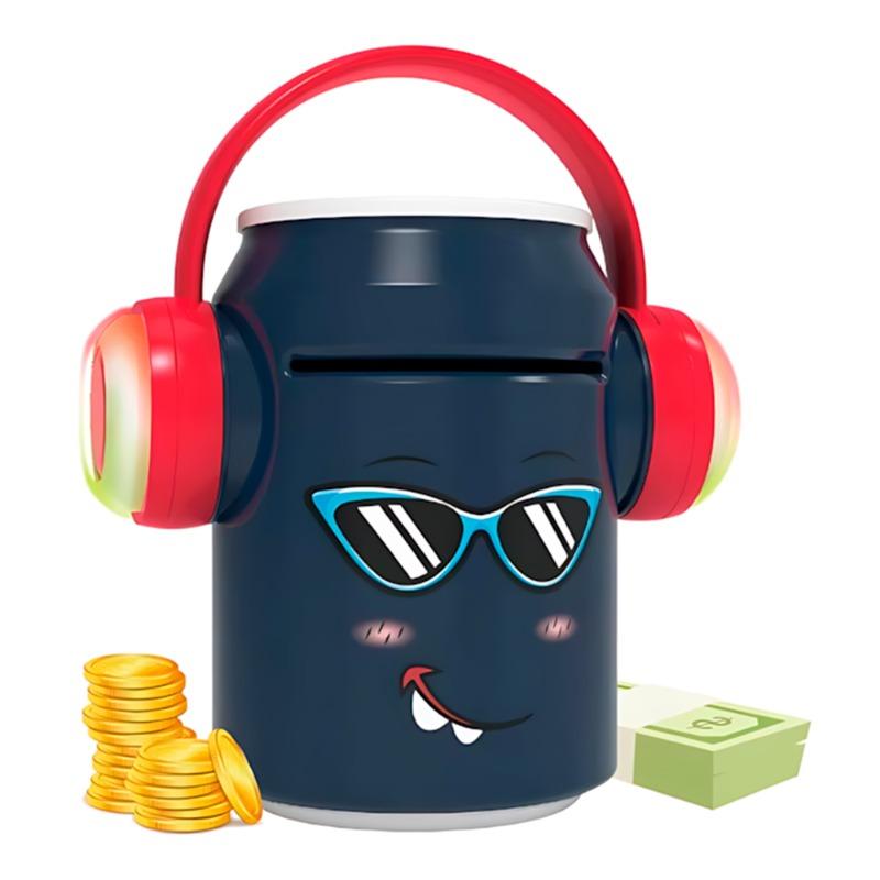 جهاز الصراف الآلي الذكي ببصمة الإصبع لون أسود