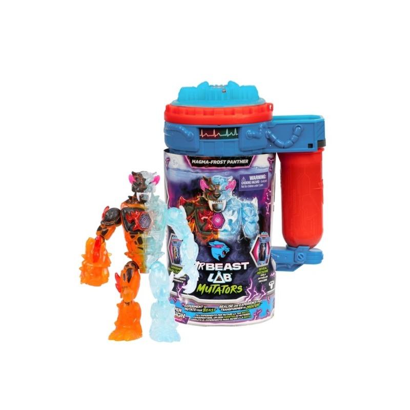 Mr Beast Lab Mutation Chamber Action Figure Magma Frost Panther