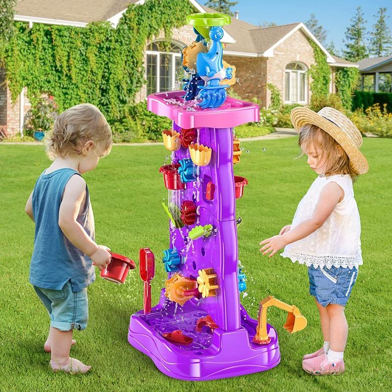 Donloyon Water Play Activity Tower - Pink