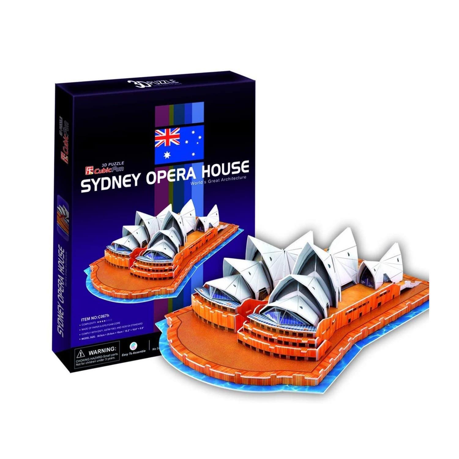 Cubic Fun Sydney Opera House 3D Puzzle