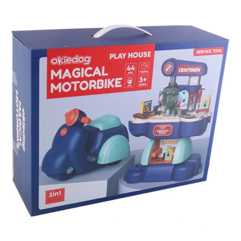 Okiedog Magical Motorbike Service Tool - Mainan playhouse Vespa anak