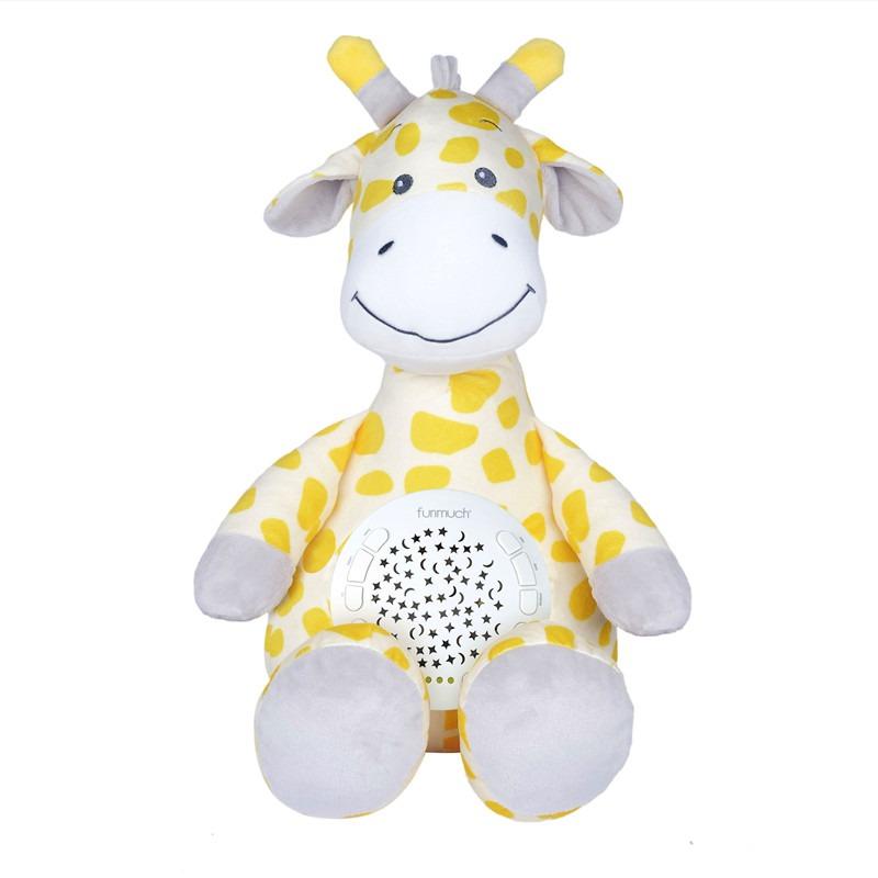 Funmuch 3 in 1 Cuddle Projector Toy - Giraffe