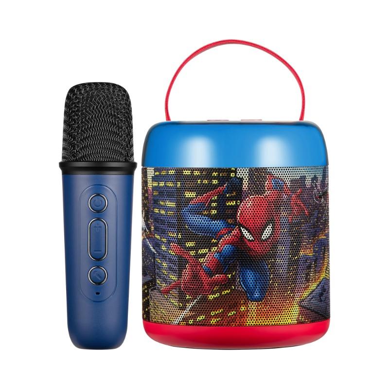 Volkano Marvel Spider-Man Led Karaoke Speaker With Microphone
