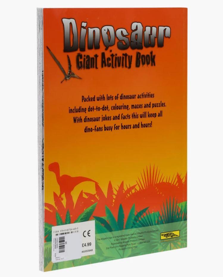 Dinosaur Giant Activity Book - Orange