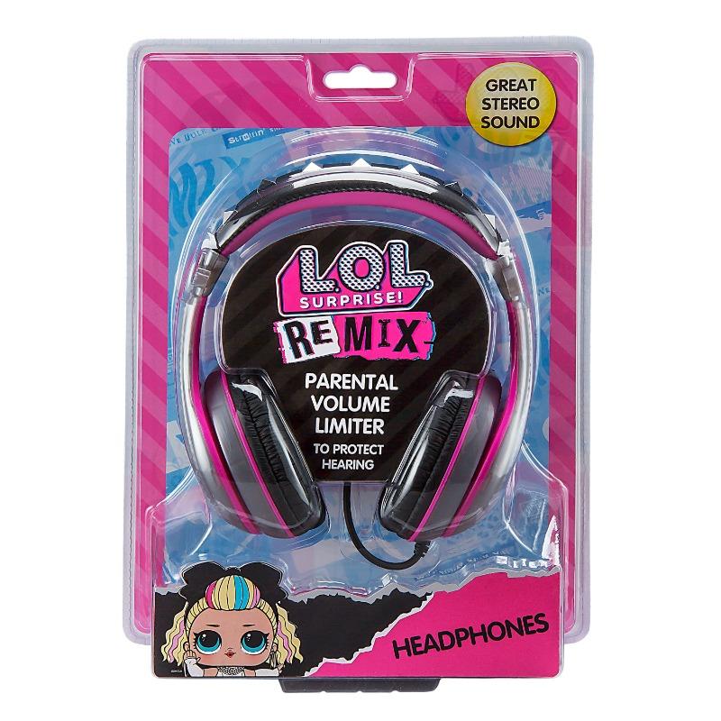 KidDesigns Lol Surprise Kid Safe Wired Bluetooth Headphone