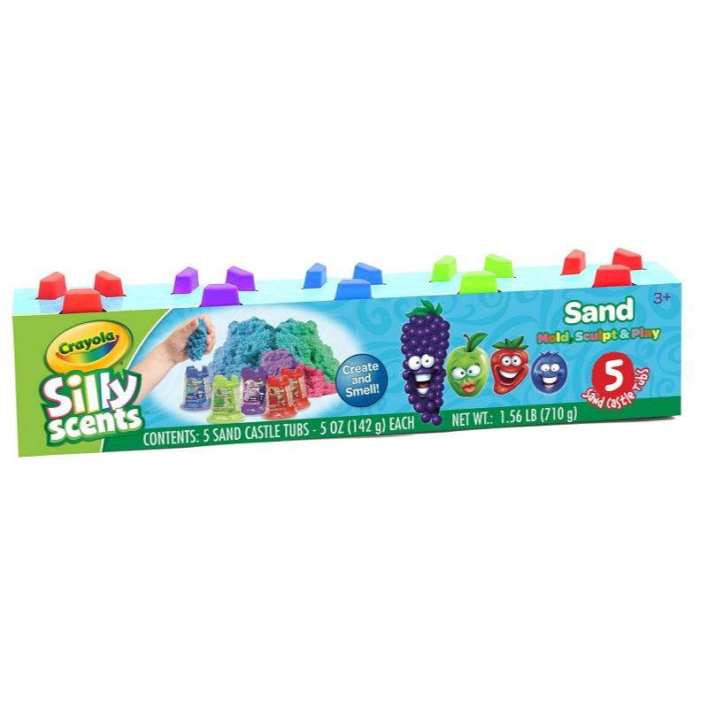 Crayola Silly Scented Sand Castles set