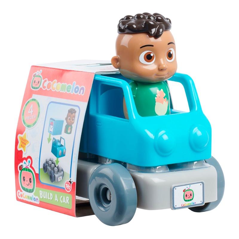 كوكوميلون - لعبة بناء السيارة مع شخصية كودي 4 قطع