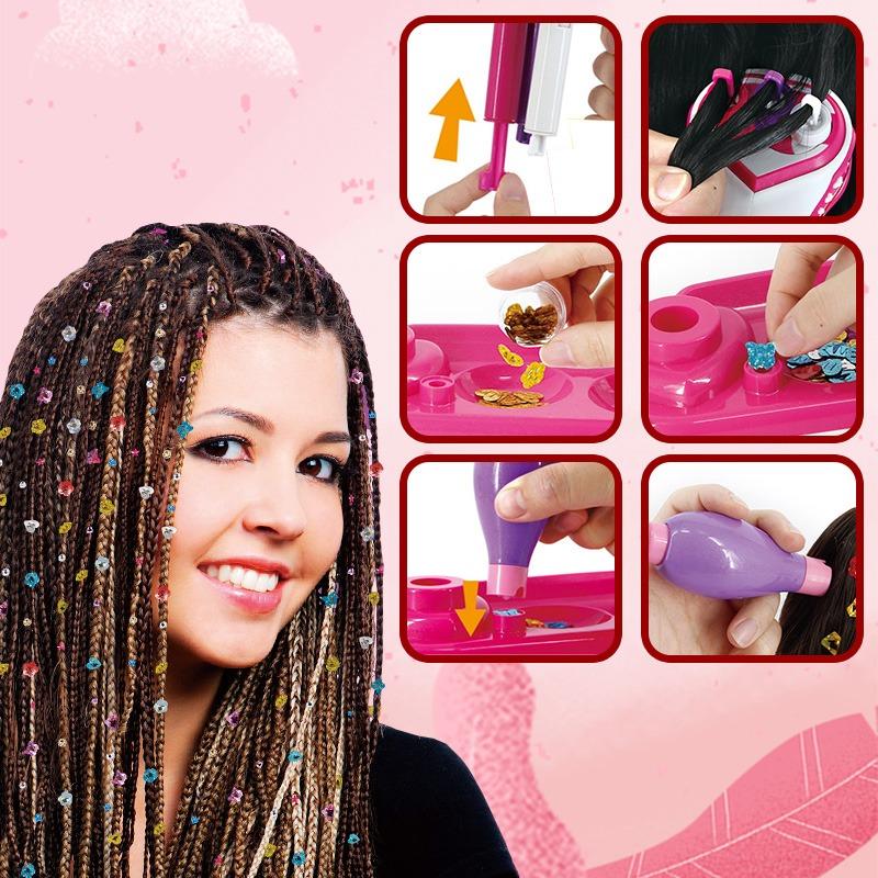 آلة تجديل وتضفير الشعر