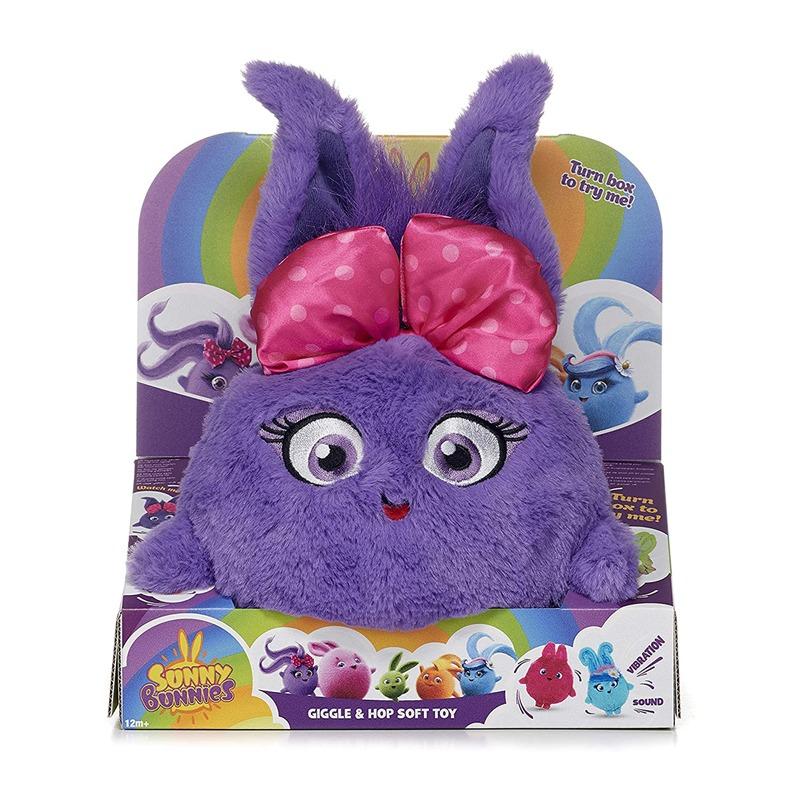 Sunny Bunnies Huggable Plush Iris - Purple