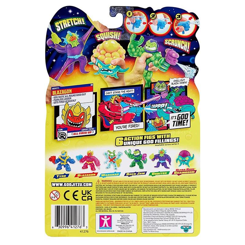 Heroes Of Goo Jit Zu Galaxy Blast Action Figure - Blazagon