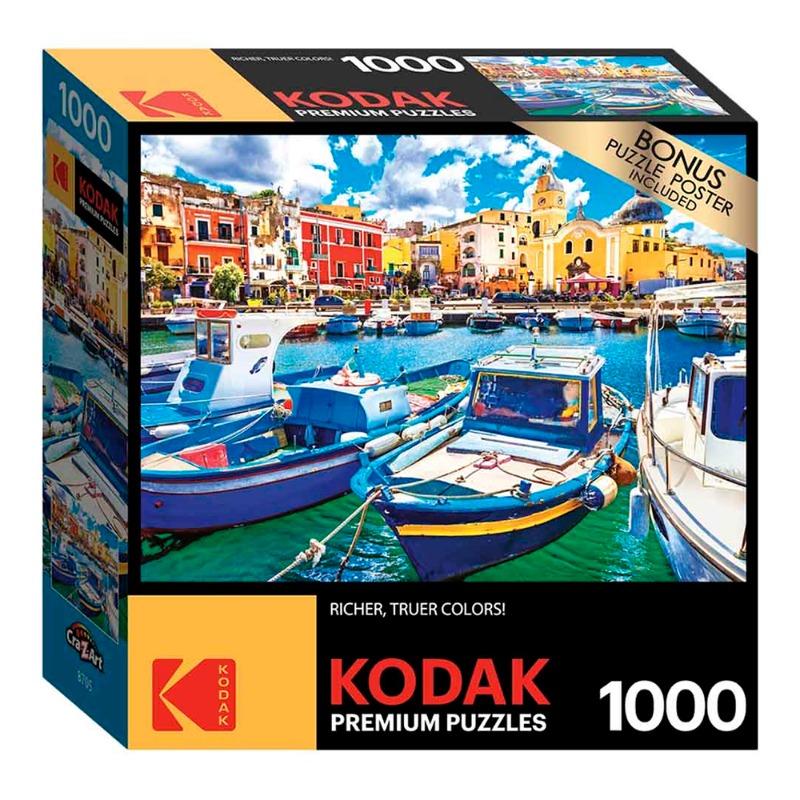 كوداك - بازل جزيرة بروسيدا الملونة - 1000 قطعة