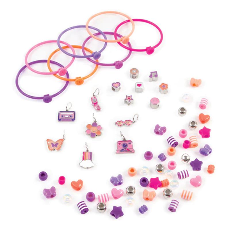 Make it Real Fashion Beaded Bangle Bracelets