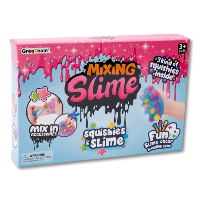Greateam Mixing Slime Pre Made Slime Colour Box