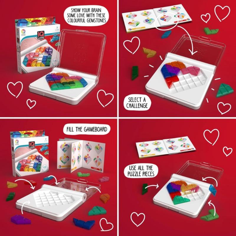 Smart Games-Portable Gemstone Logic Puzzle Game