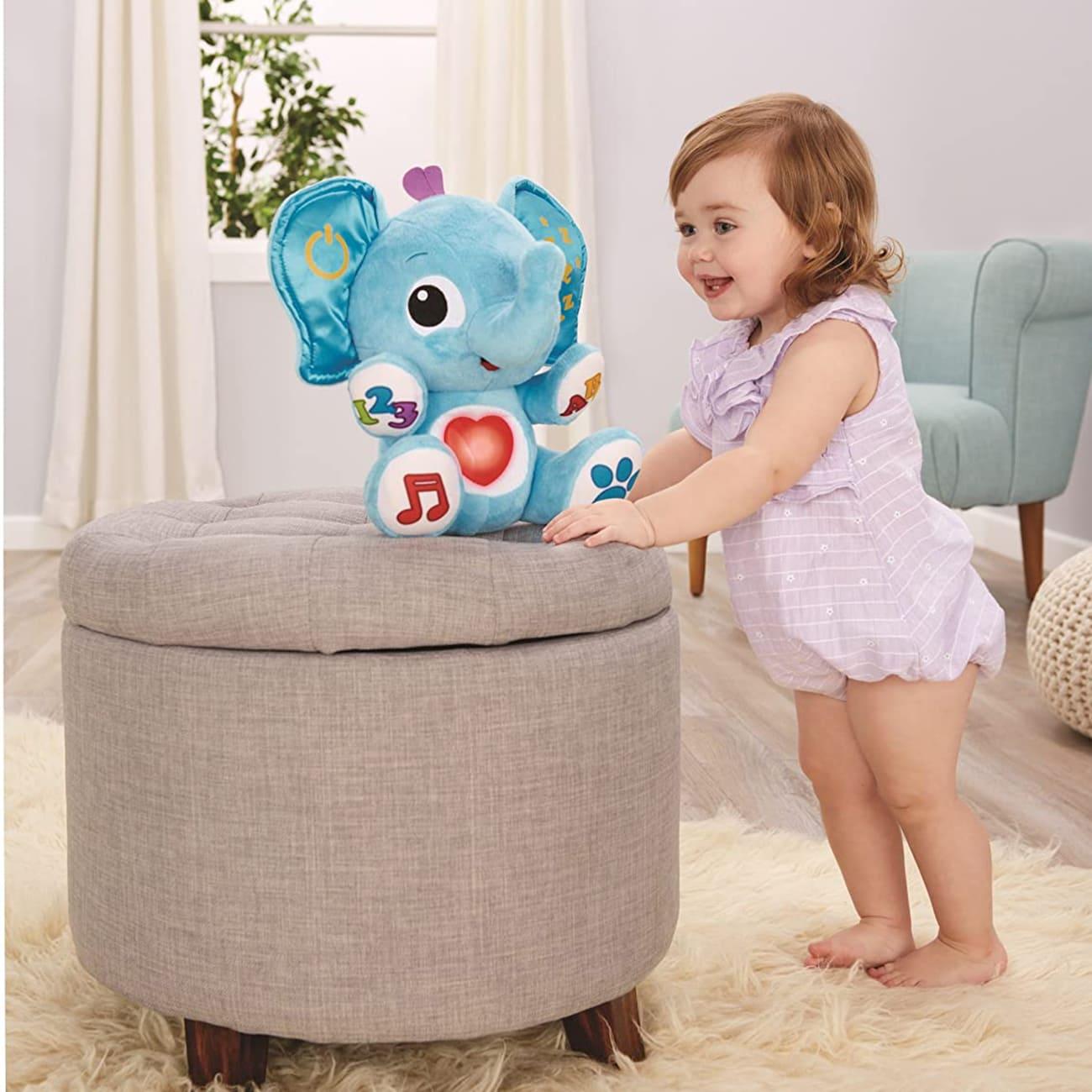 ليتل تايكس - الفيل التفاعلي لون أزرق