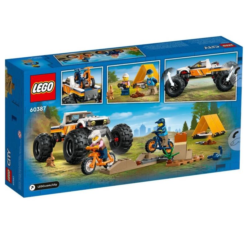 LEGO City Off-Roader Adventures Building Toy Set - 252 Pcs