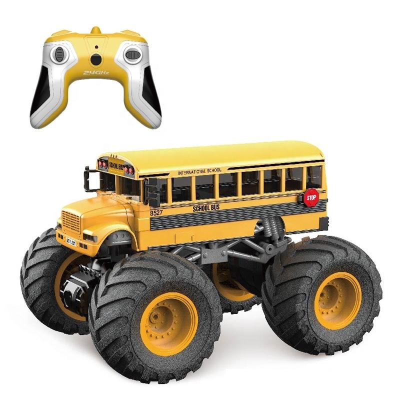 سيارة السباق مع أضواء وأصوات بجهاز تحكم عن بعد لون أصفر