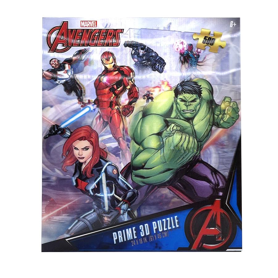 مارفل أفينجرز - مجموعة بازل ثلاثي الأبعاد 500 قطعة