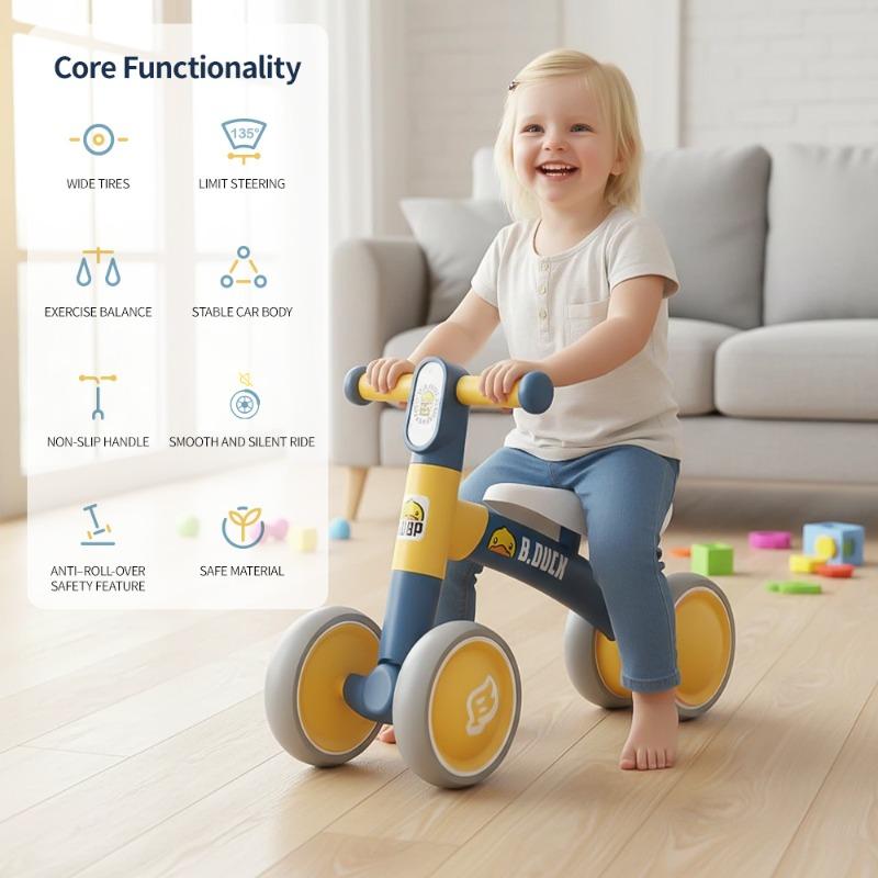 B.Duck Balance Bike 6 Inch For Kids