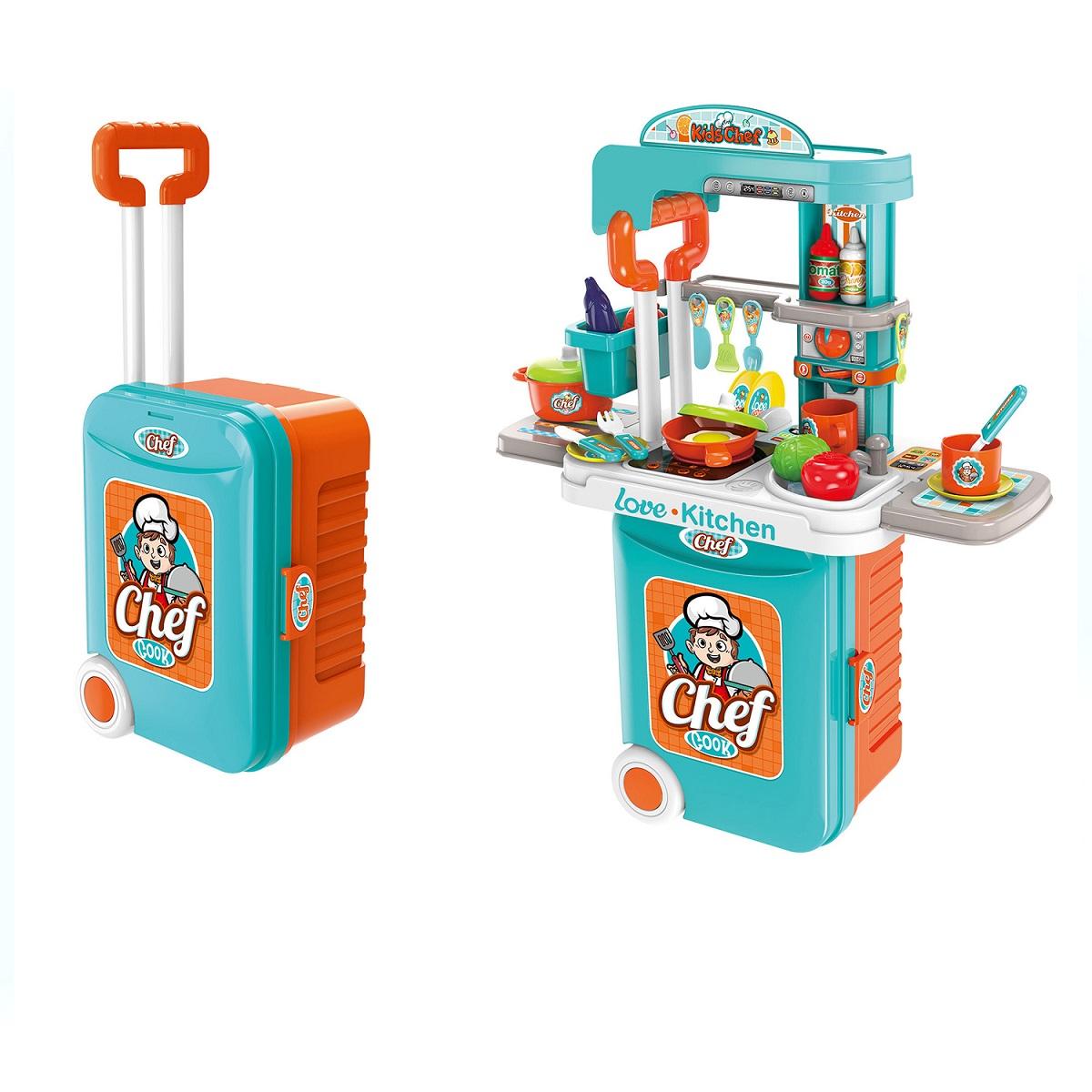 Orange Chef Kitchen Set