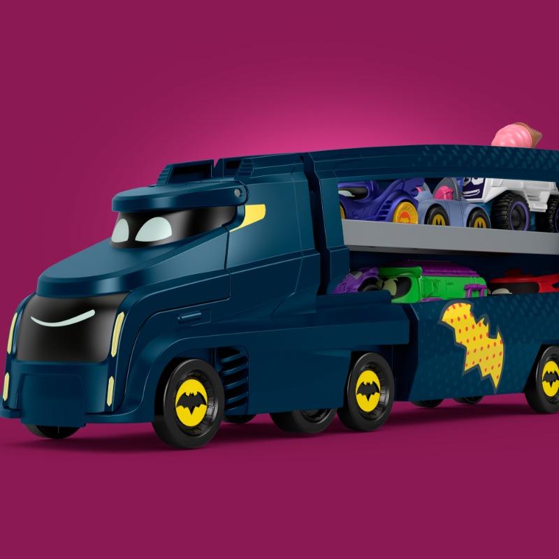 فيشر برايس - شاحنة نقل السيارات مع جهاز بات و منحدر وبام ذا باتموبيل