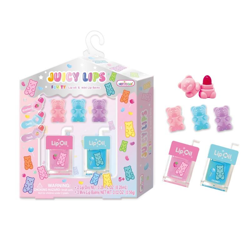 Hot Focus Fruit Flavored Lip Balm Set