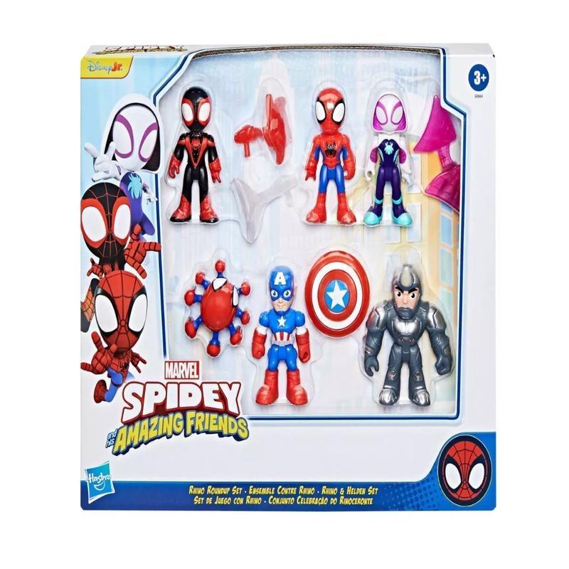 Marvel Spidey and His Amazing Friends Rhino Wrecker Toy Set