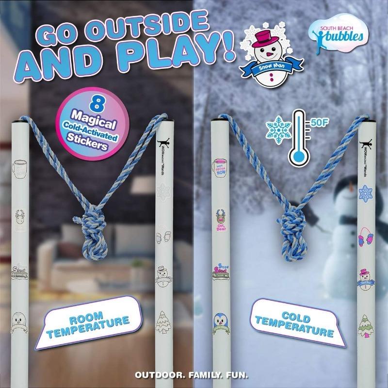 واو أمايزينج - مجموعة الفقاعات العملاقة بتصميم الثلوج