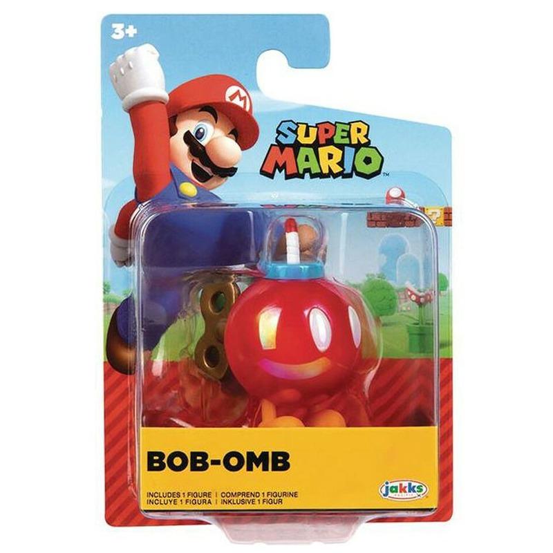 Nintendo Super Mario Wave Bob-Omb Mini Figure - Red