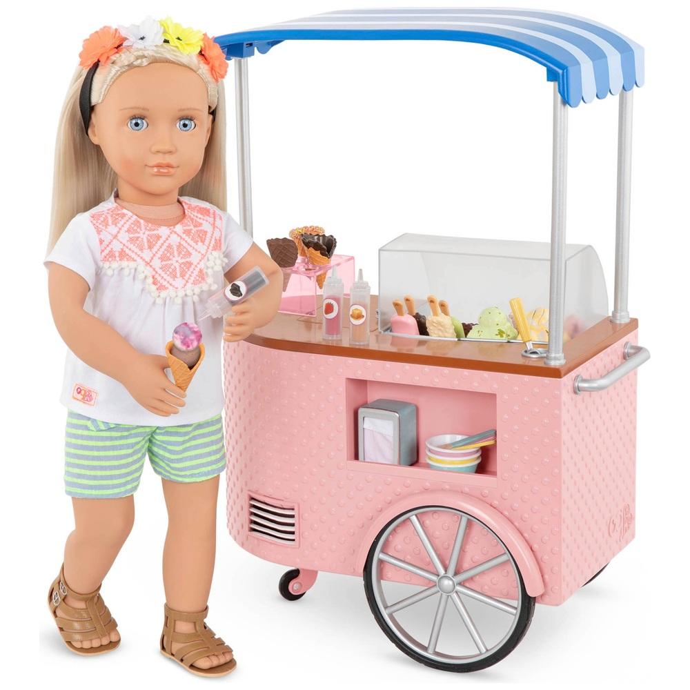 أور جنيريشن - عربة الآيس كريم - لون وردي