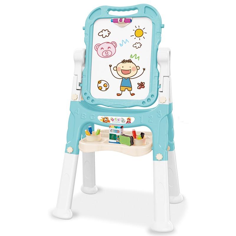 آرتيست - لوح الرسم والكتابة المغناطيسي مزدوج الجوانب - لون أزرق