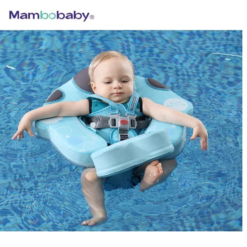 Mambo Baby Seals Chest Float ( 3 months - 4 yrs)- Blue