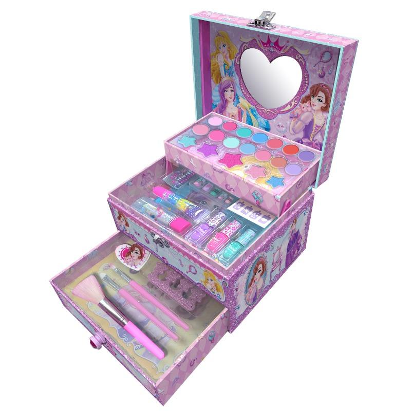 Pecoware 3 Layer Princess Cosmetic Set