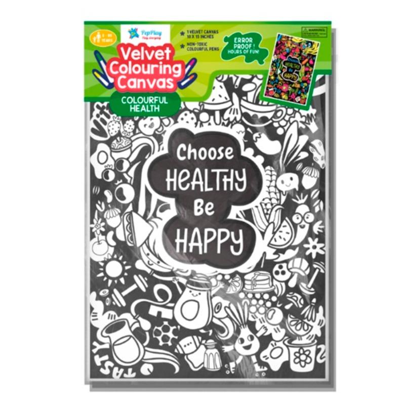 بيب بلاي - كانفاس تلوين بتصميم الفواكة والخضراوات