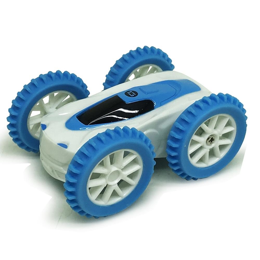D Power Mini RC Stunt Car Cyan Spin 630- Blue