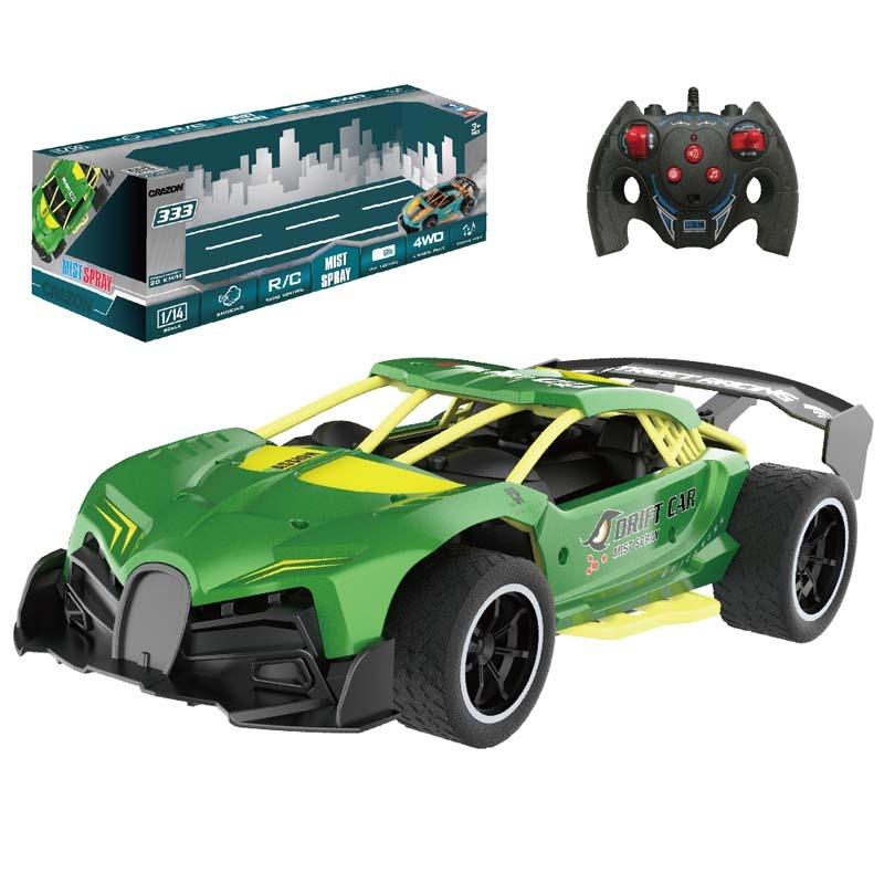 كرازون - 1:14 سيارة سباق سموكنج تحكم عن بعد لون أخضر