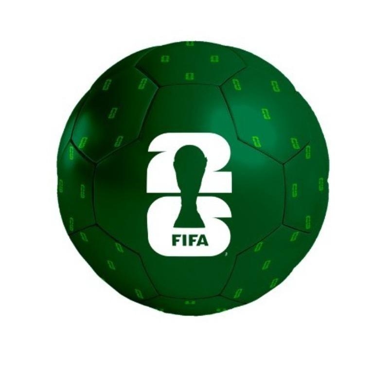 FIFA 2026 Dark Green Football Size 5 - PVC Sports Ball