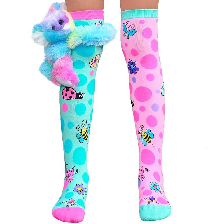 Madmia Hug Me Koala Socks With Detachable Plush - Medium