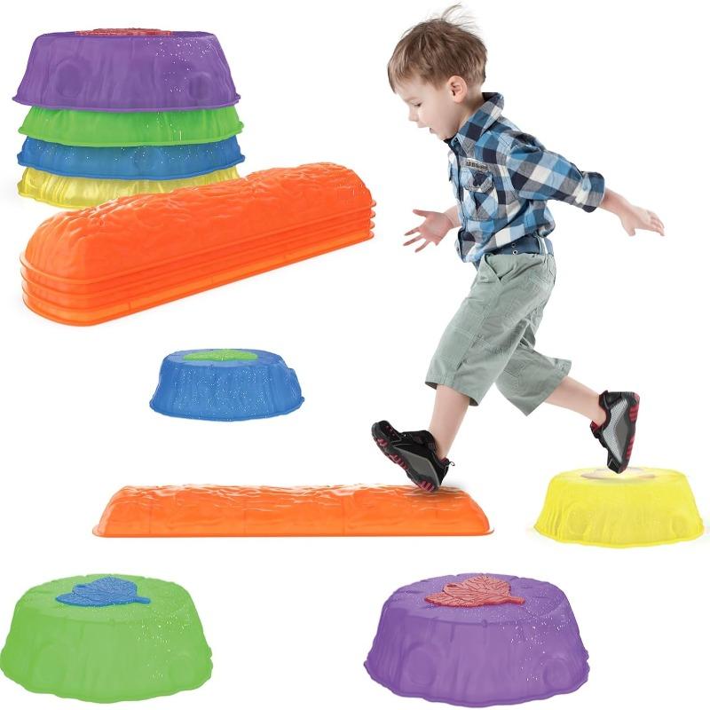 Crossing Stone 8pcs With Led Lights For Kids