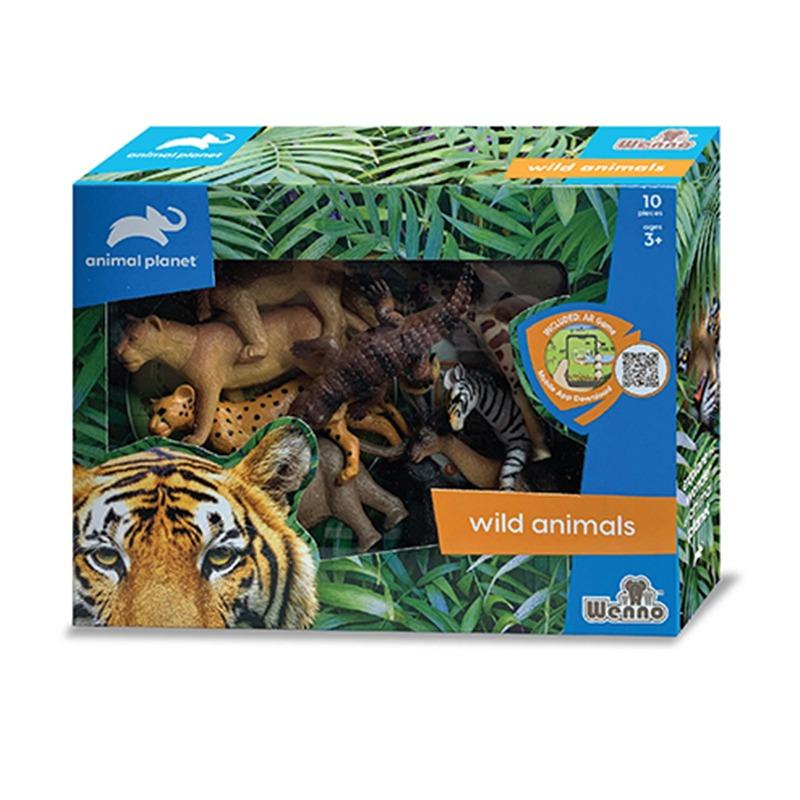 Wenno Wild Animal Toy - 10 Pcs