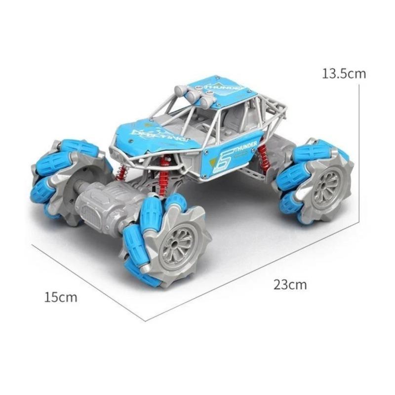 Diy Oblique Run RC Stunt Car -Blue